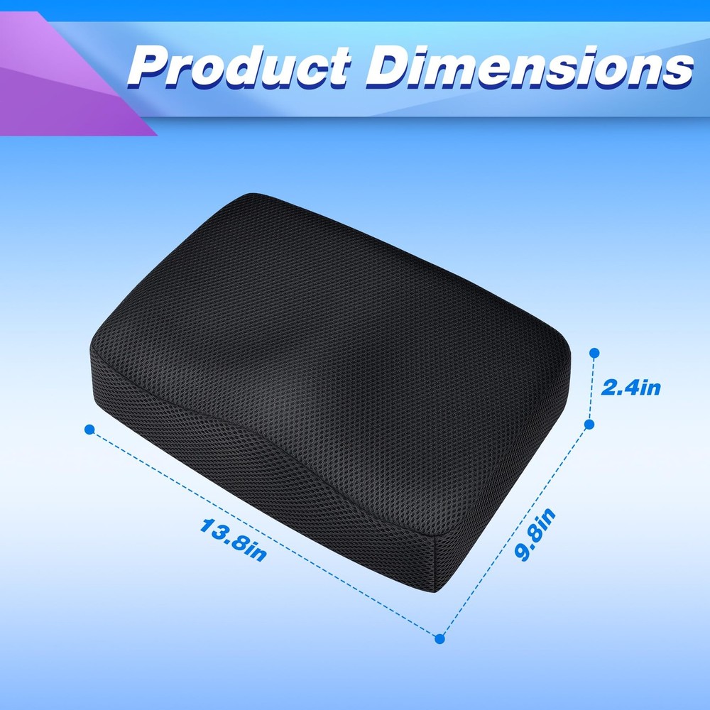 Rowing Machine Seat Cushion, Rower Machine Pad with Memory Foam, Rowing Machi...