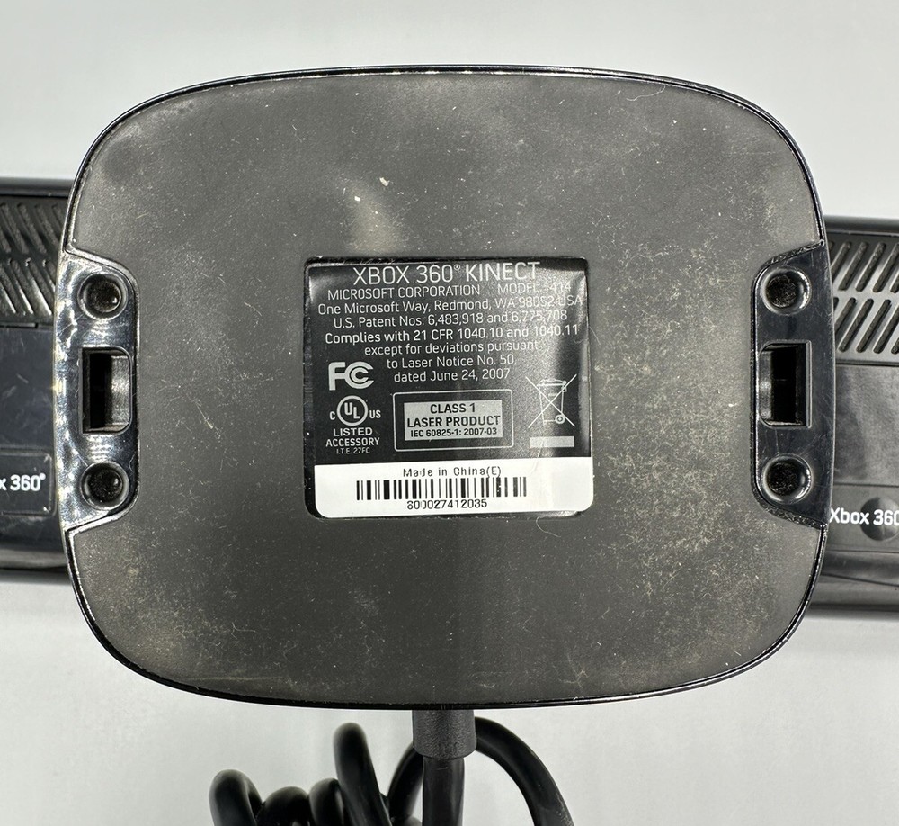 Official Microsoft Xbox 360 Kinect Motion Sensor Bar! ~ Works Great! Fast Ship!