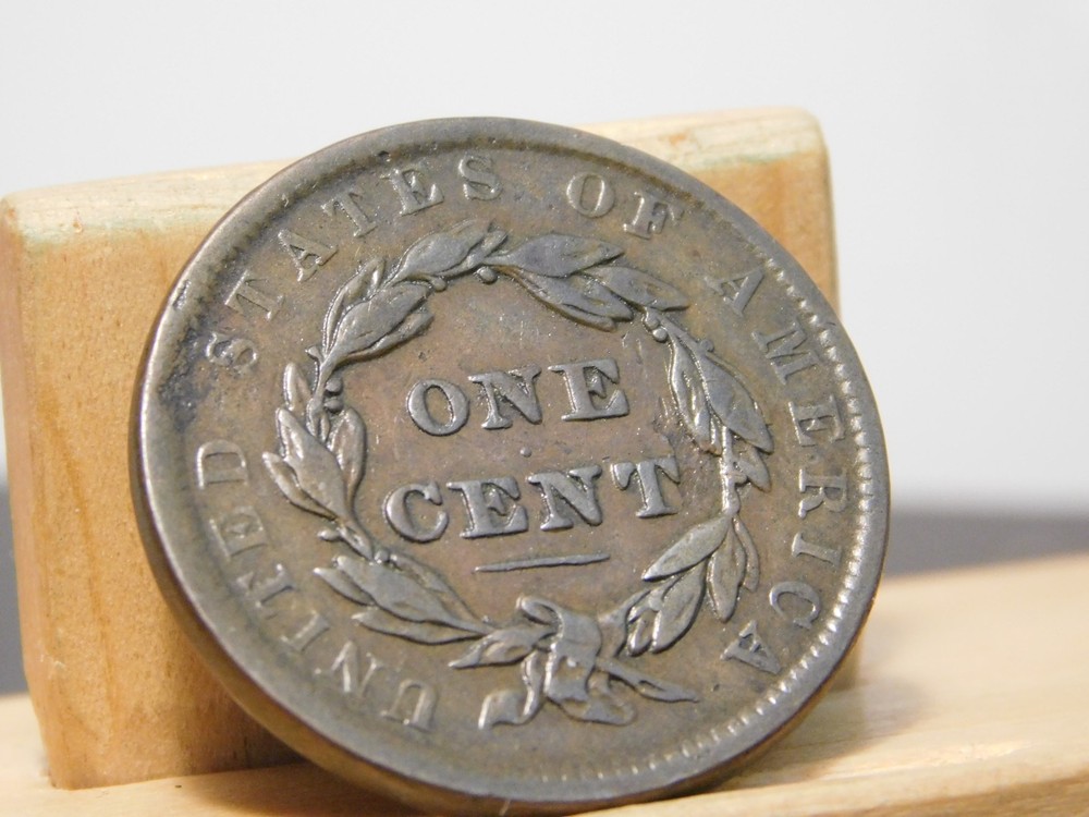 1837 Large cent, head of 1838