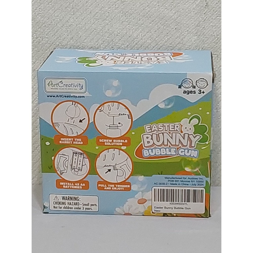 Easter Bunny Bubble Gun