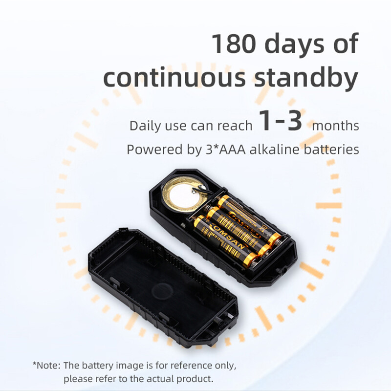 Bike Alarm, Remote Control, 113 dB, Loud, Adjustable Sensitivity, for Rolling