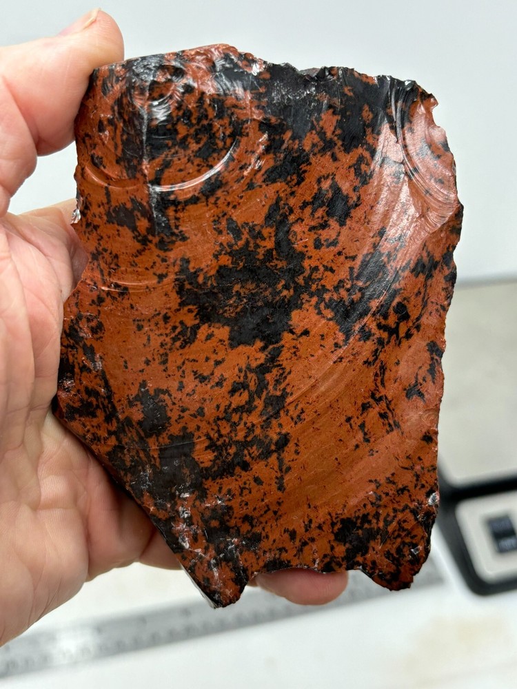 Meca Obsidian aka Mahogany rough Lapidary Cabbing Knapping Combo ship