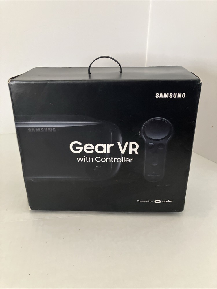 Virtual Reality Samsung SMR324 Gear VR with Controller - Black -Tested-