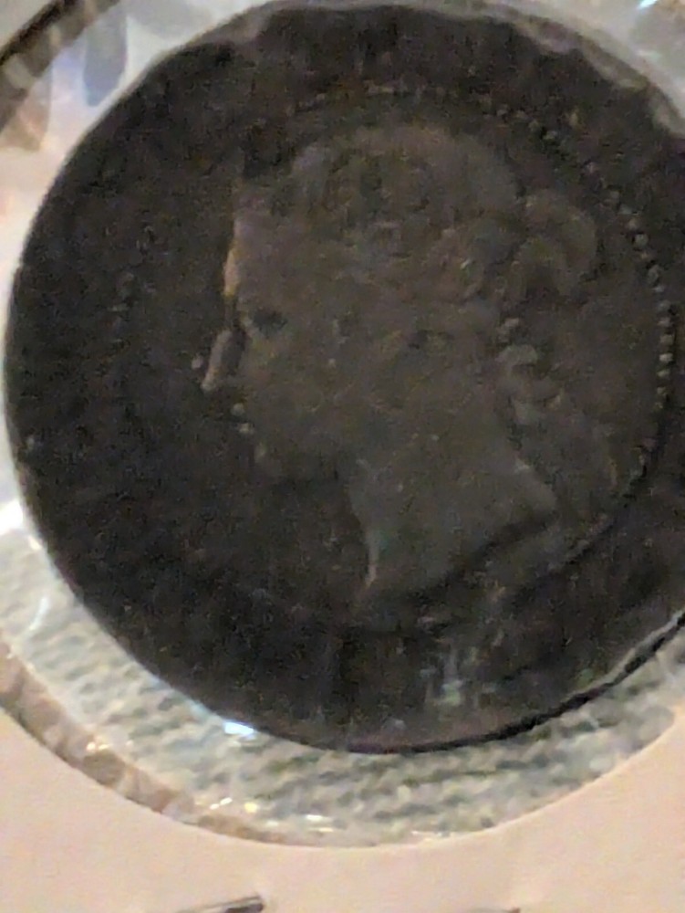 Canada 1887 1 Cent One Large Cent Coin