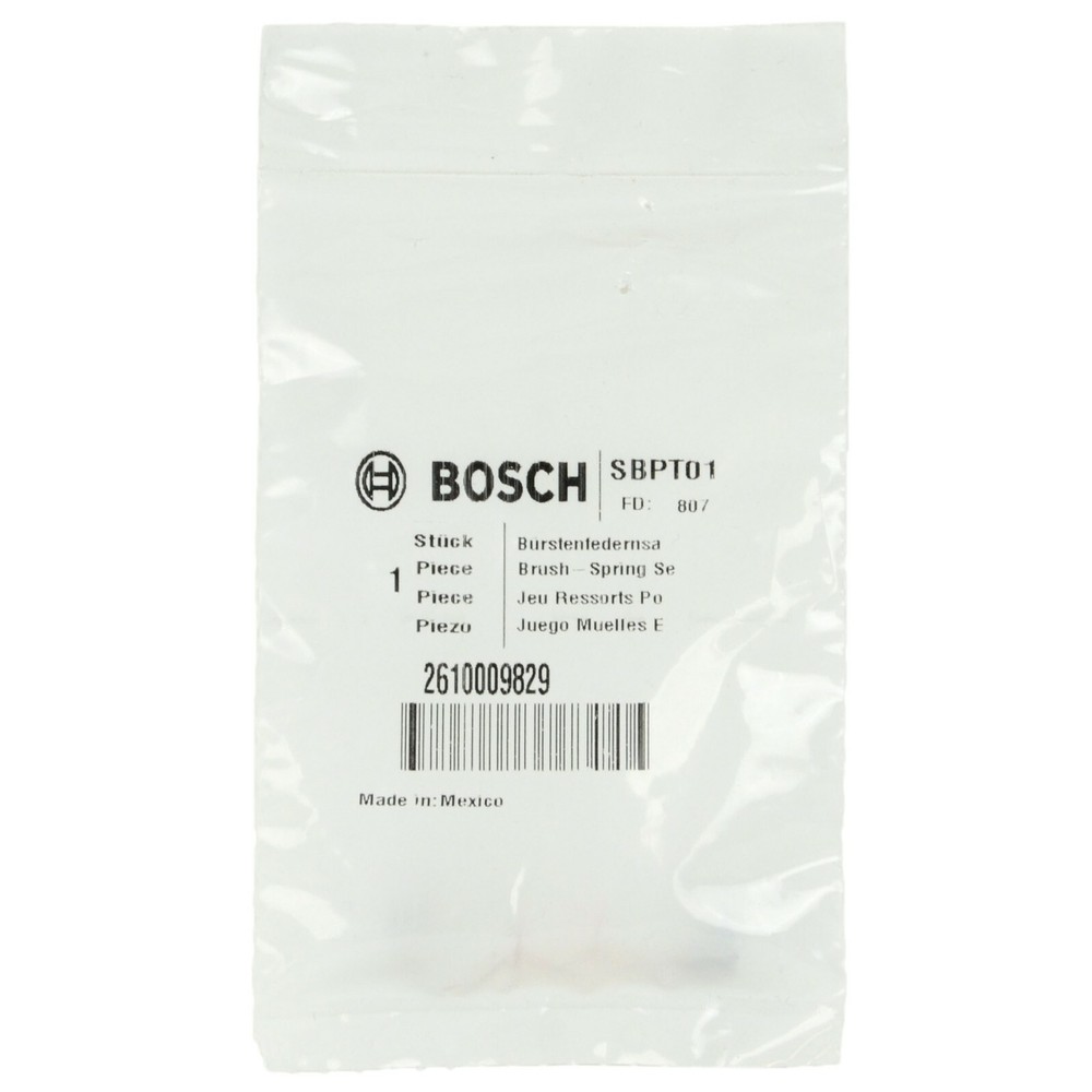 Bosch 2610009829 Brush & Spring Set Replacement Part (2-Pack)