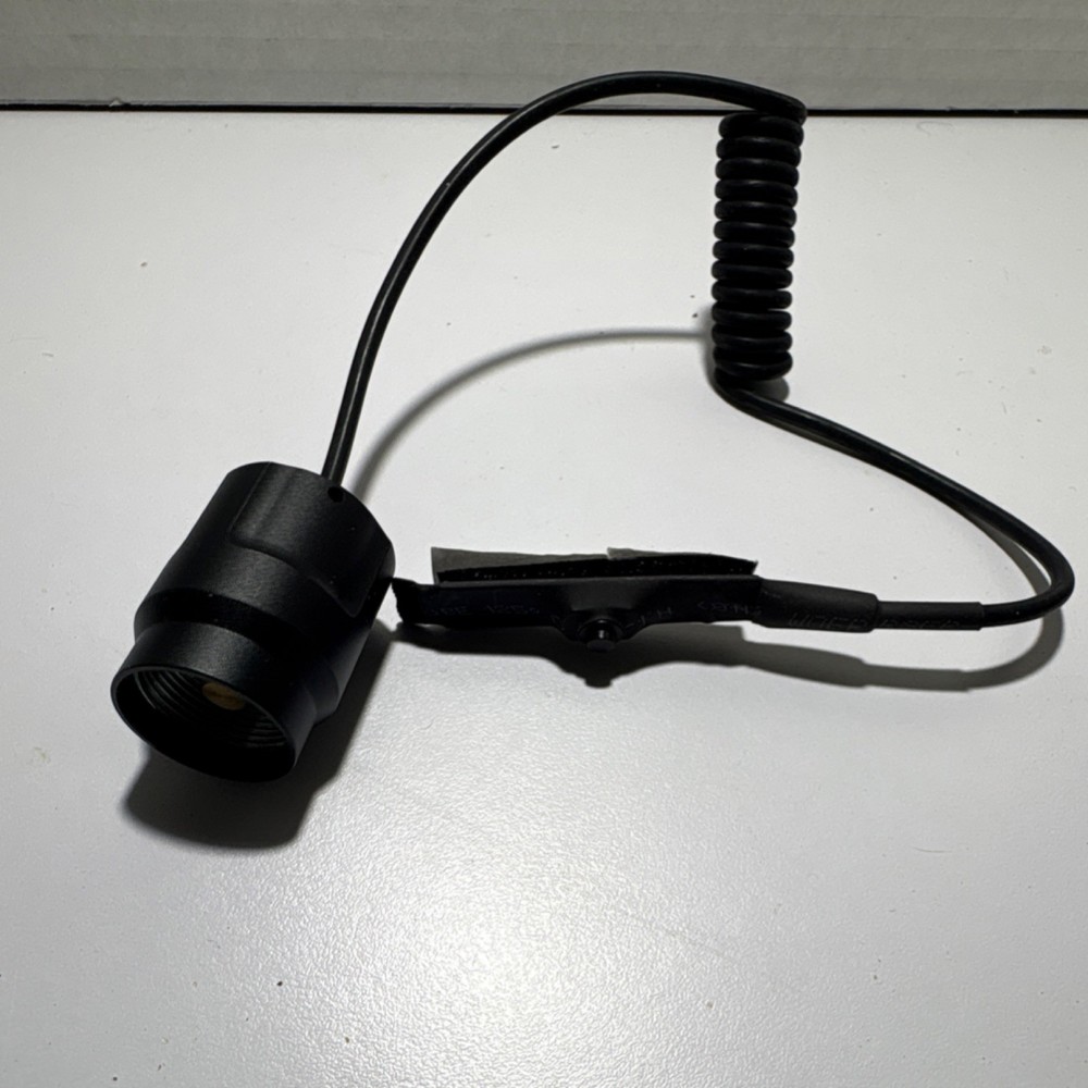 Black Remote Pressure Switch, Aluminum, Flashlight.
