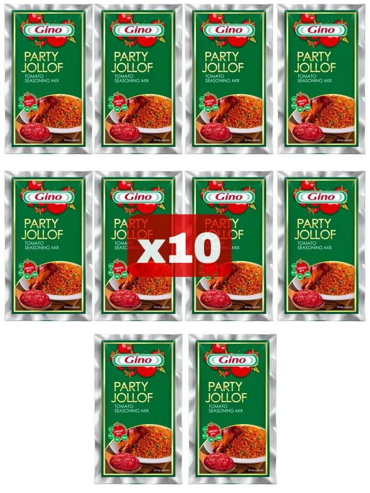 Gino tomato paste Party Jollof (10pcs)