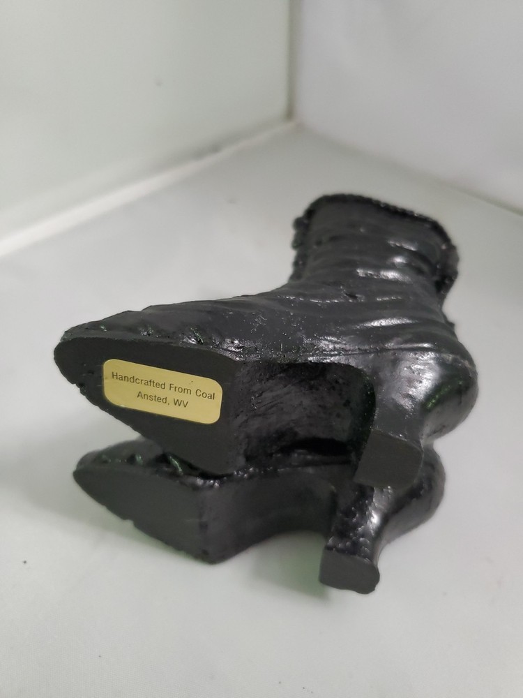 Handcrafted Boots Made From Coal