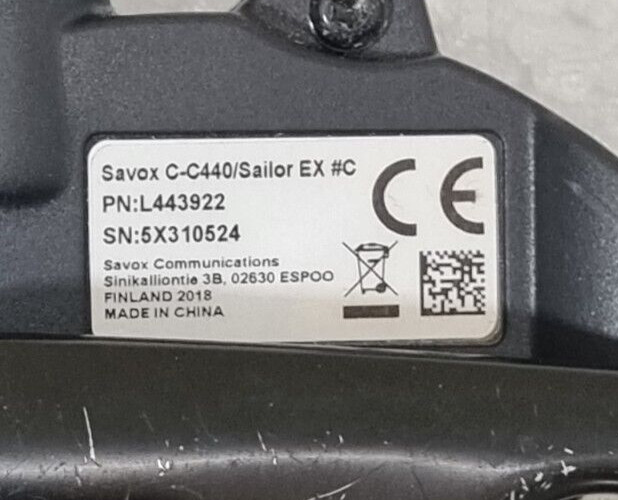 SAVOX C-C440/SAILOR EX COM CONTROL UNIT