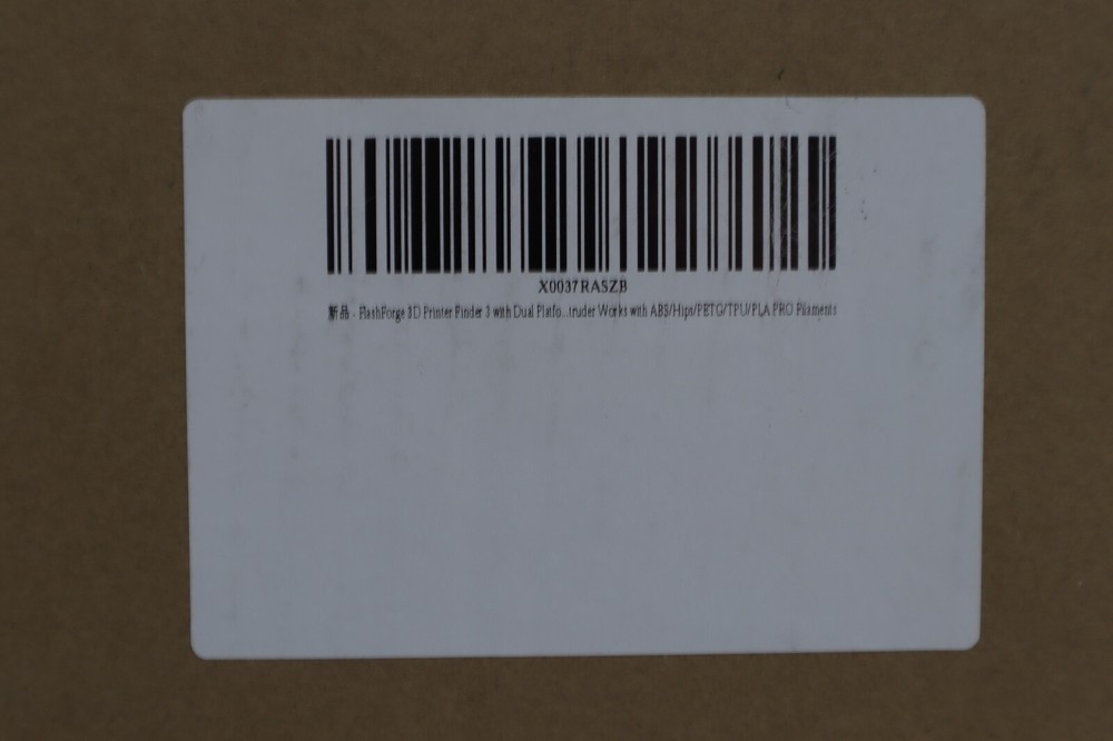 Flashforge 3D Printer Finder 3 Glass Bed with PEI Surface & Magnetic Platform