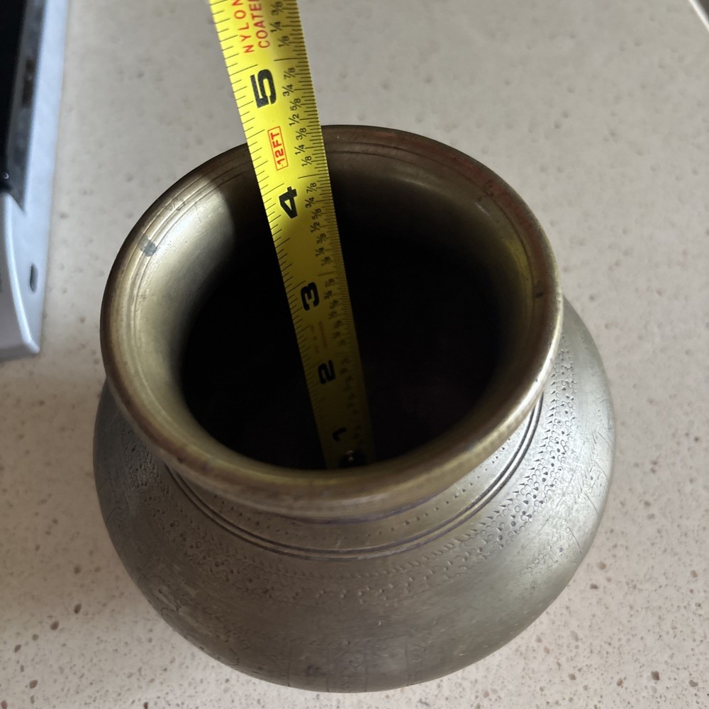 Vintage Brass Solid Engraved Handcrafted Fine Quality Water Pot & More