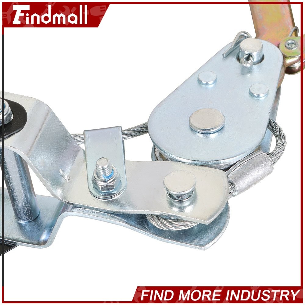 Findmall 2 Ton Heavy Duty Dual Gear Power Puller Cable Puller New