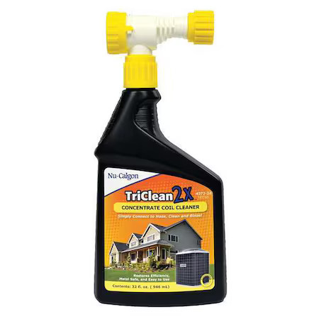 Nu-Calgon 4372-24 Condenser Cleaner, Aqueous Solution, 1 Qt.