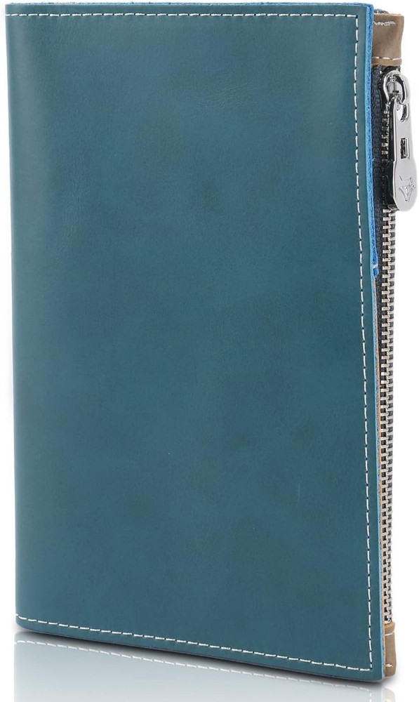 Stylish Slim Travel Wallet with Leather Lining and Protective Features