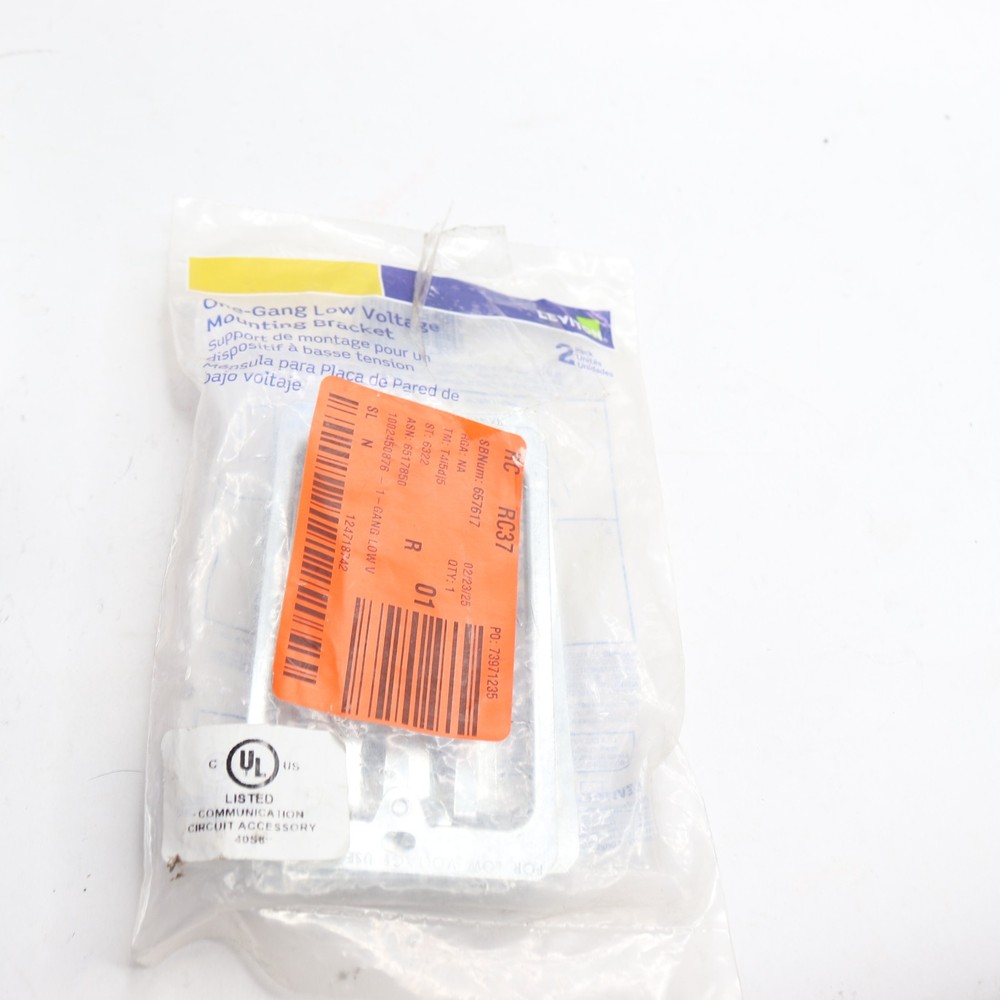 (2-Pk) Leviton Wall Plate Mounting Bracket C0224