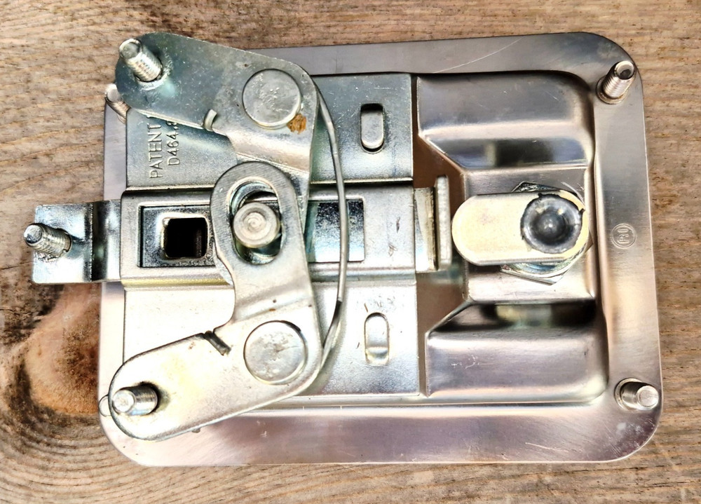 Ryadon PH-CFTAA-SS Locking Paddle Handle Stainless Steel For RV'S, Tool Boxes Et