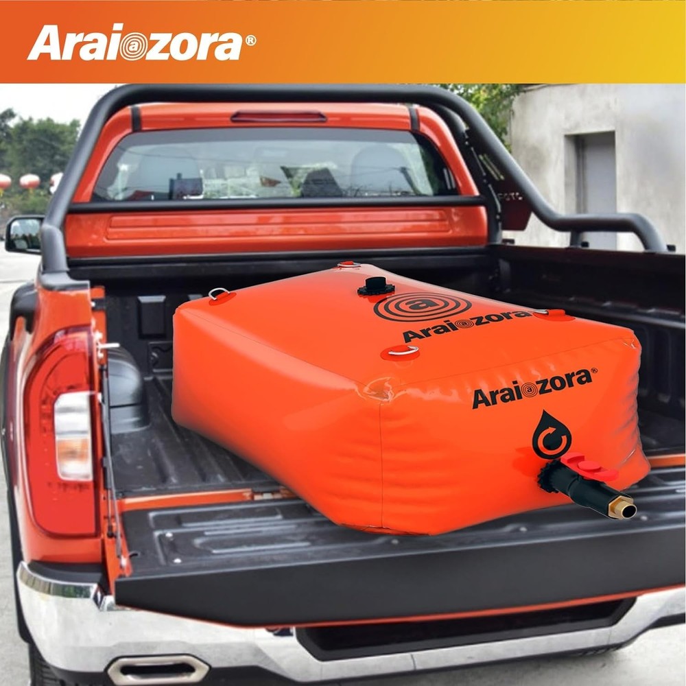 240 Gallon Foldable Water Bladder Tank - Durable PVC Portable Storage Solution