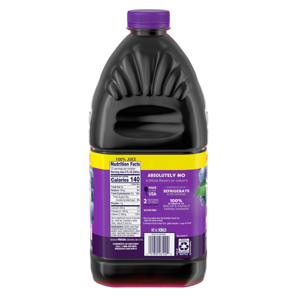 Percent Grape Juice