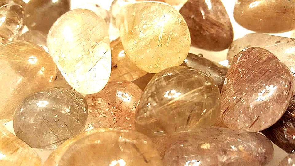Rutilated Quartz Crystal