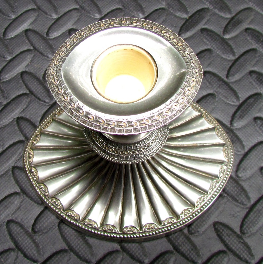 Falstaff Vintage Silver Plated Candlesticks