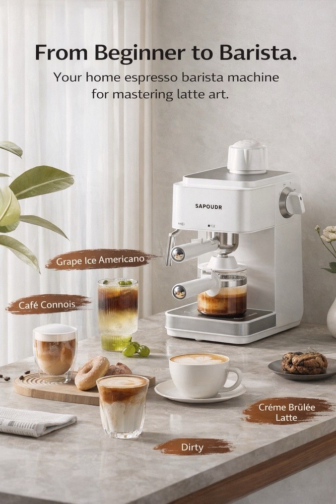 SAPOUDR EA09 Coffee/Expresso Machine