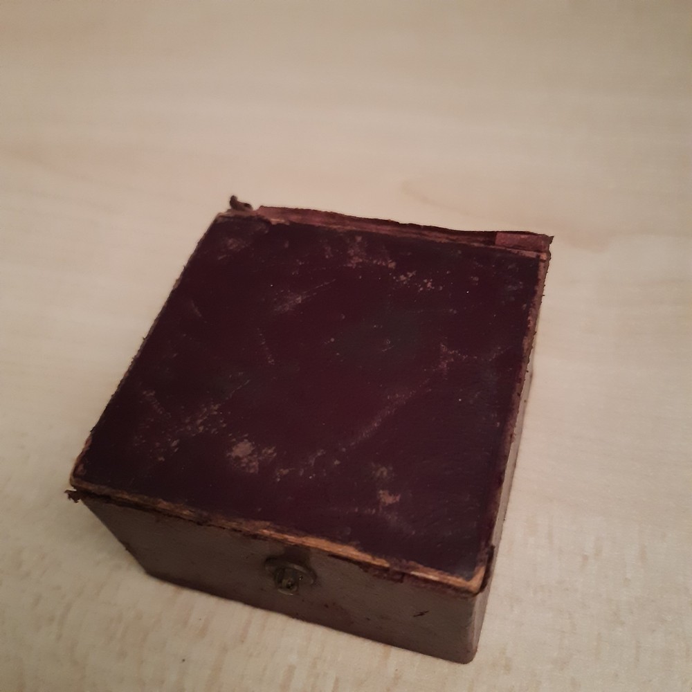 Vintage Silver Plate Collapsible Display Cup In Presentation Box