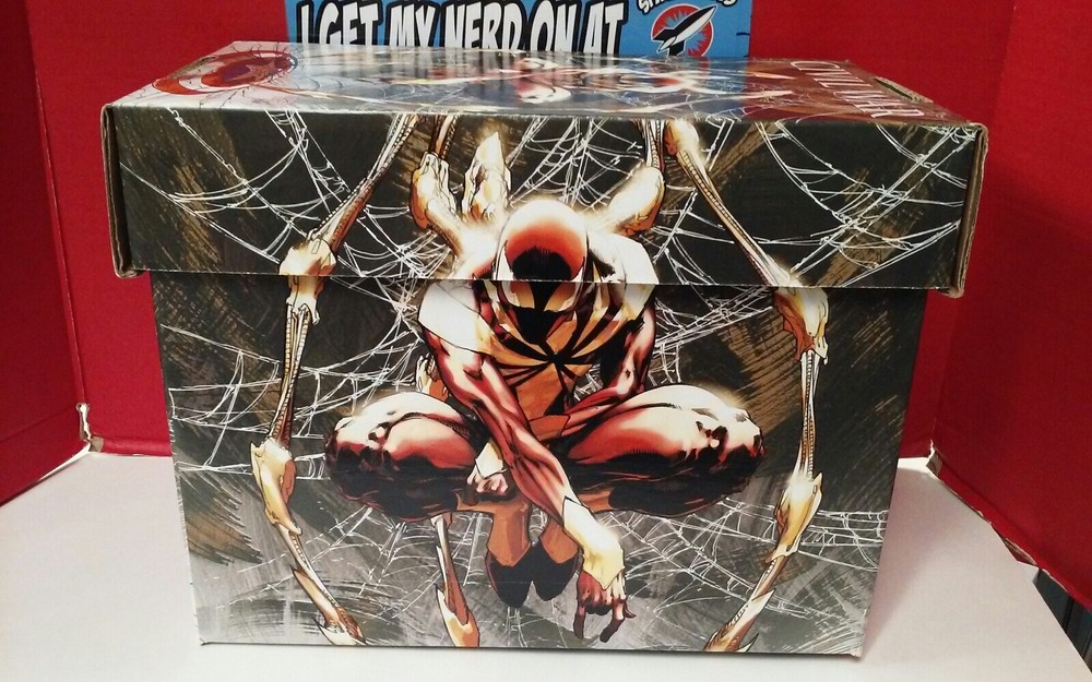 Marvel Iron Spider Spider-Man Civil War Short Comic Box Michael Turner