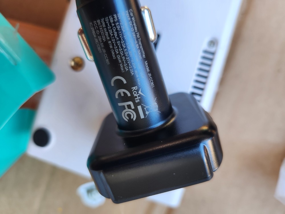 81W Bluetooth 5.4 FM Transmitter Car Adapter WIRELESS FM TRANSMITTER