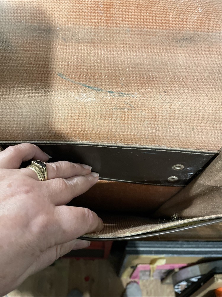 Soviet Officers 1975 Military Map Case