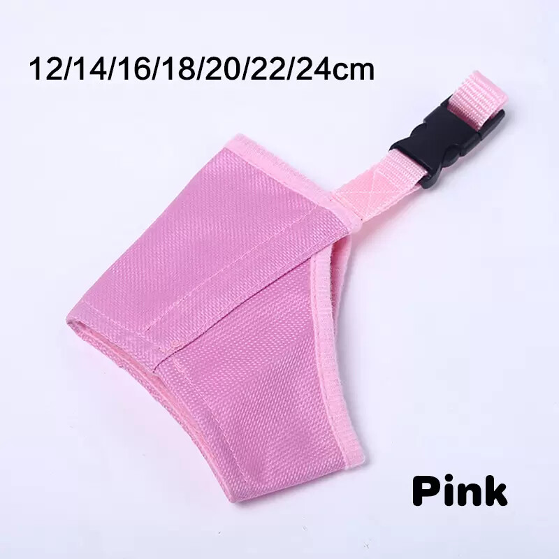 Dog Muzzle Anti Stop Bite Barking Biting Chewing Training Pet Soft Light Nylon