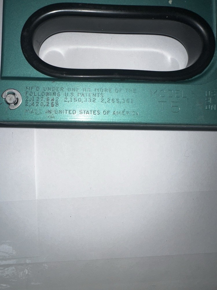 Bostitch Model T5 Stapler/ With Case