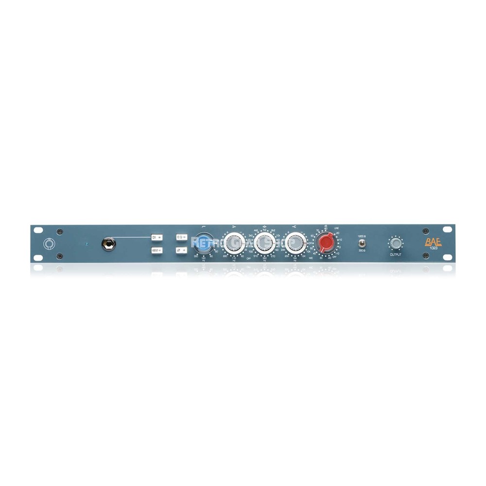 BAE 1023 Rackmount Mic Preamp & EQ (No PSU)