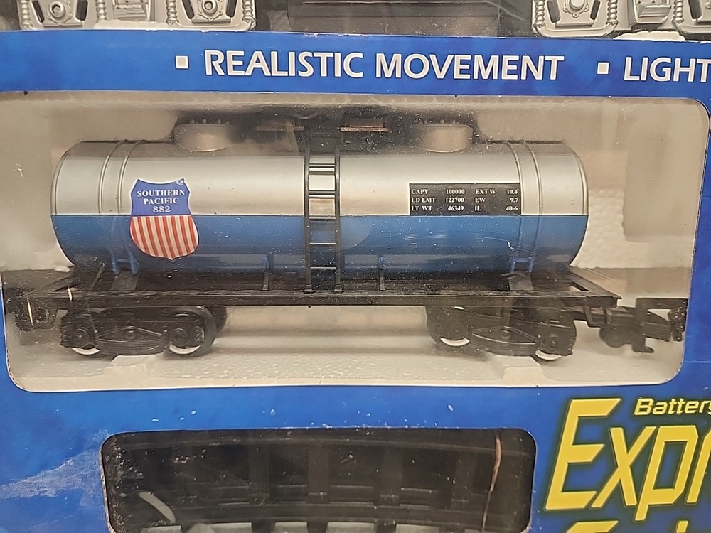 NEVER OPENED! Battery Operated Express Train Set. N.O.S.