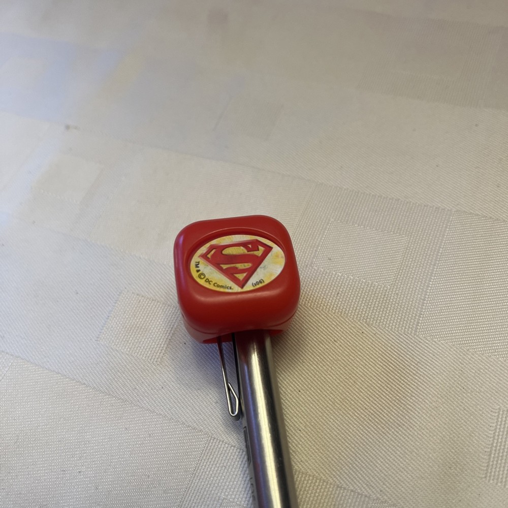 Collectible DC Comics Superman Ring 3 5/8 Size Nice Shape