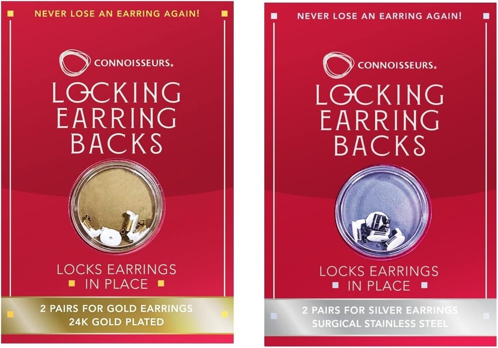 Surgical Steel Earring Back Replacements - Comfortable Fit