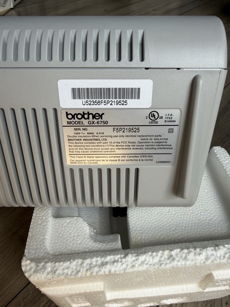 Brother GX6750 Typewriter
