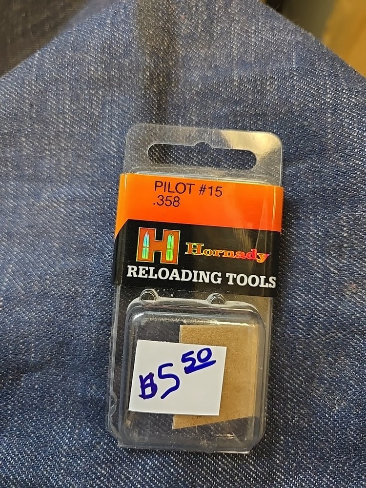 NEW HORNADY RELOADING TOOLS PILOT #15 .358 PPGLLC