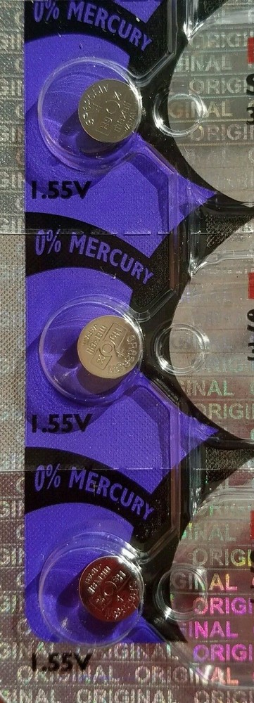 Maxell 377 Silver Oxide Watch Batteries 3 Pcs
