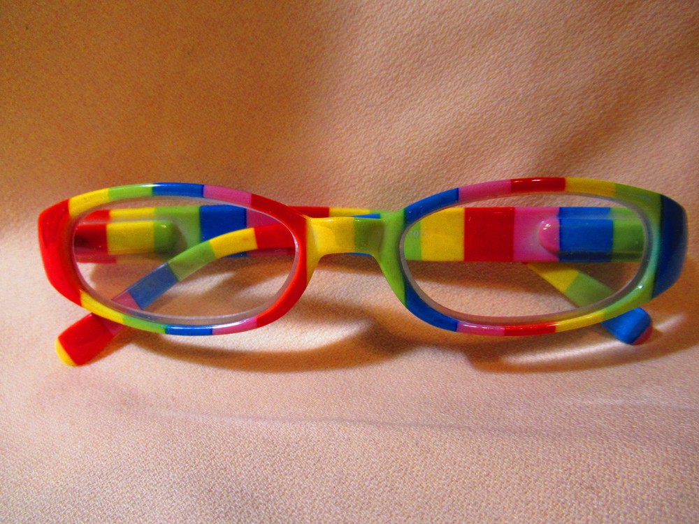 Colorful STRIPED READING GLASSES #R1071