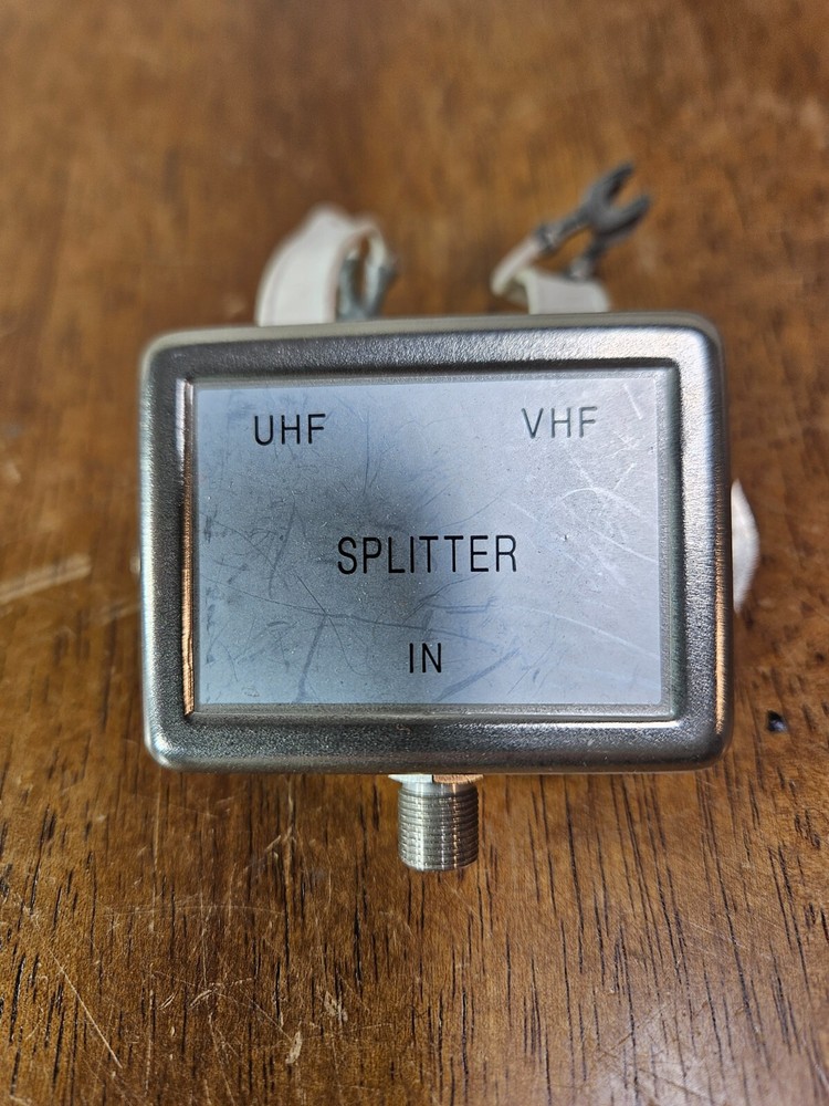 Vintage VHF UHF Cable Splitter