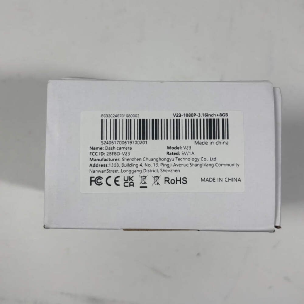 CARDVR Dash Camera V23