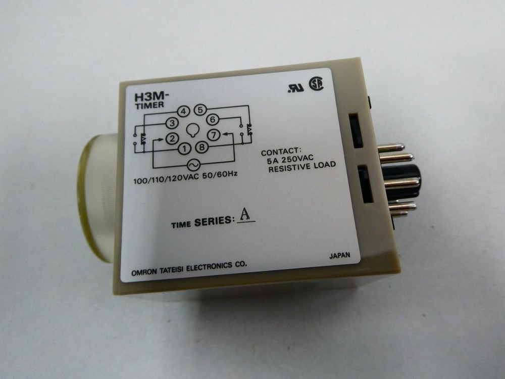 Omron H3M Timer 100/110/120v-ac