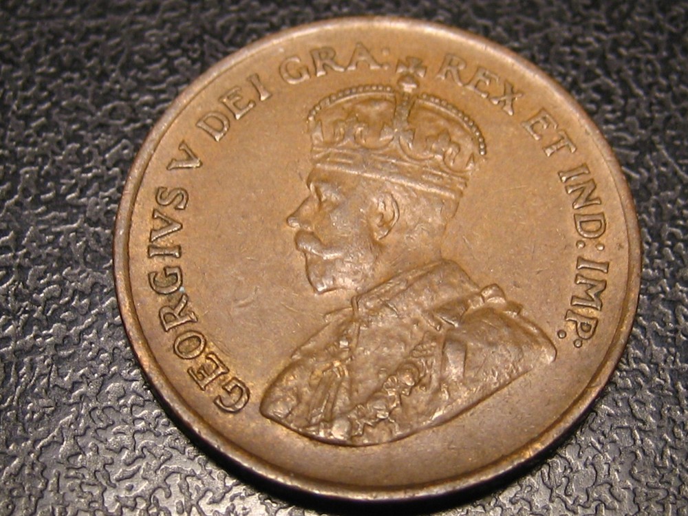 1933 Canadian Small Cent