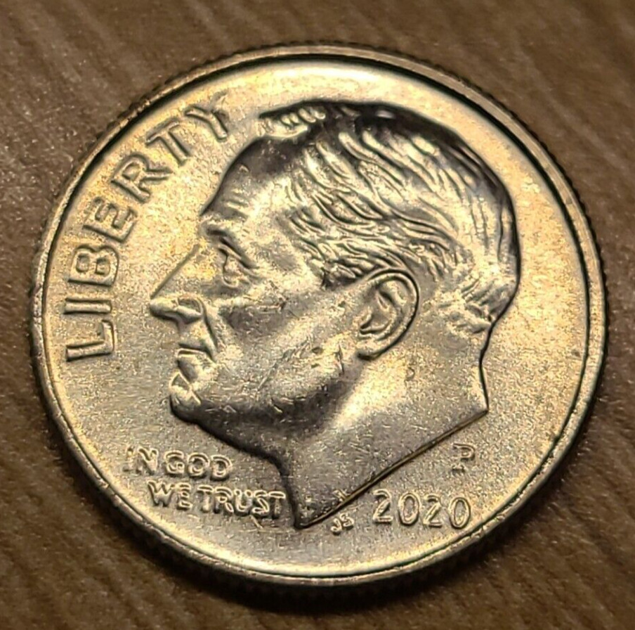 2020 P Roosevelt Dime Clad ** ON HAND **