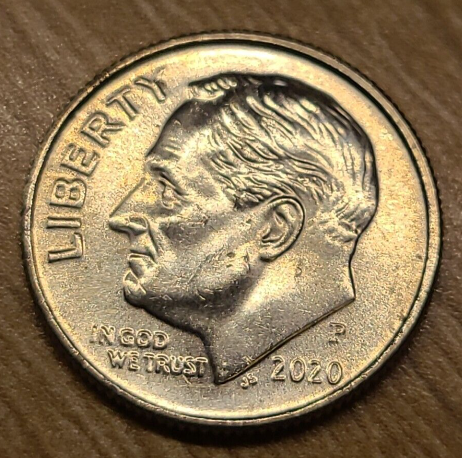 2020 P Roosevelt Dime Clad ** ON HAND **