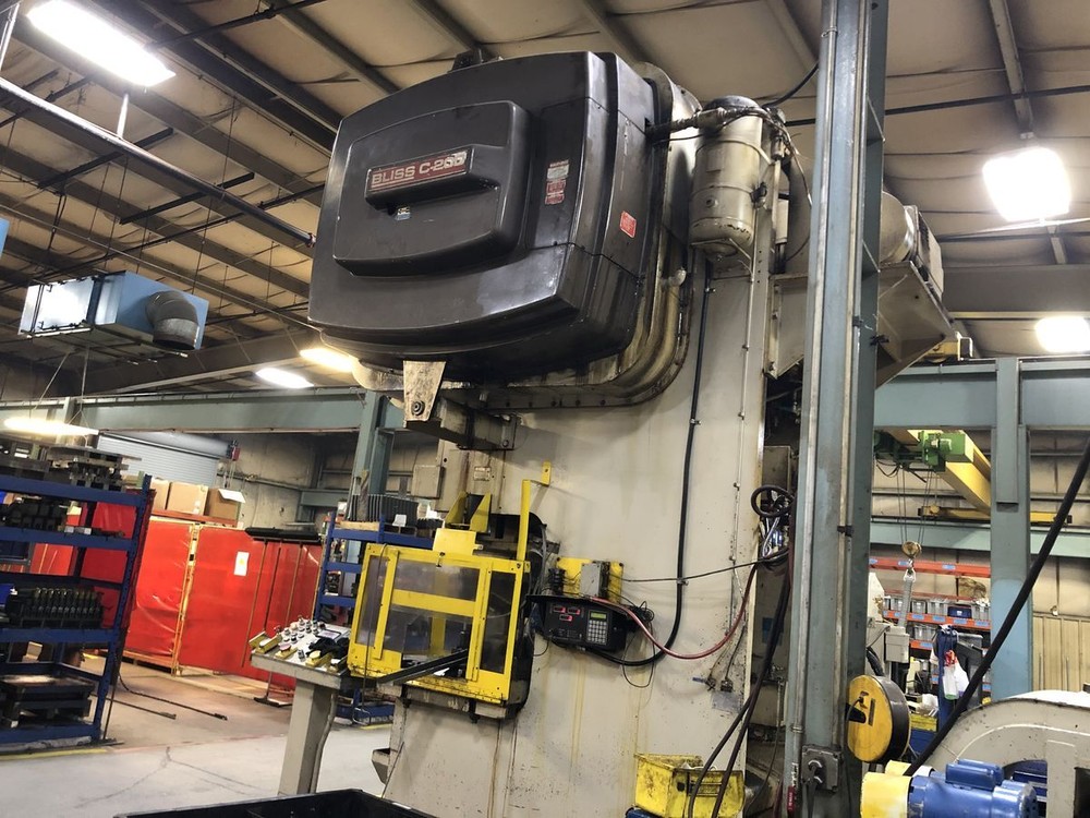 Bliss C-200 200 Ton Single Point Gap Frame Press