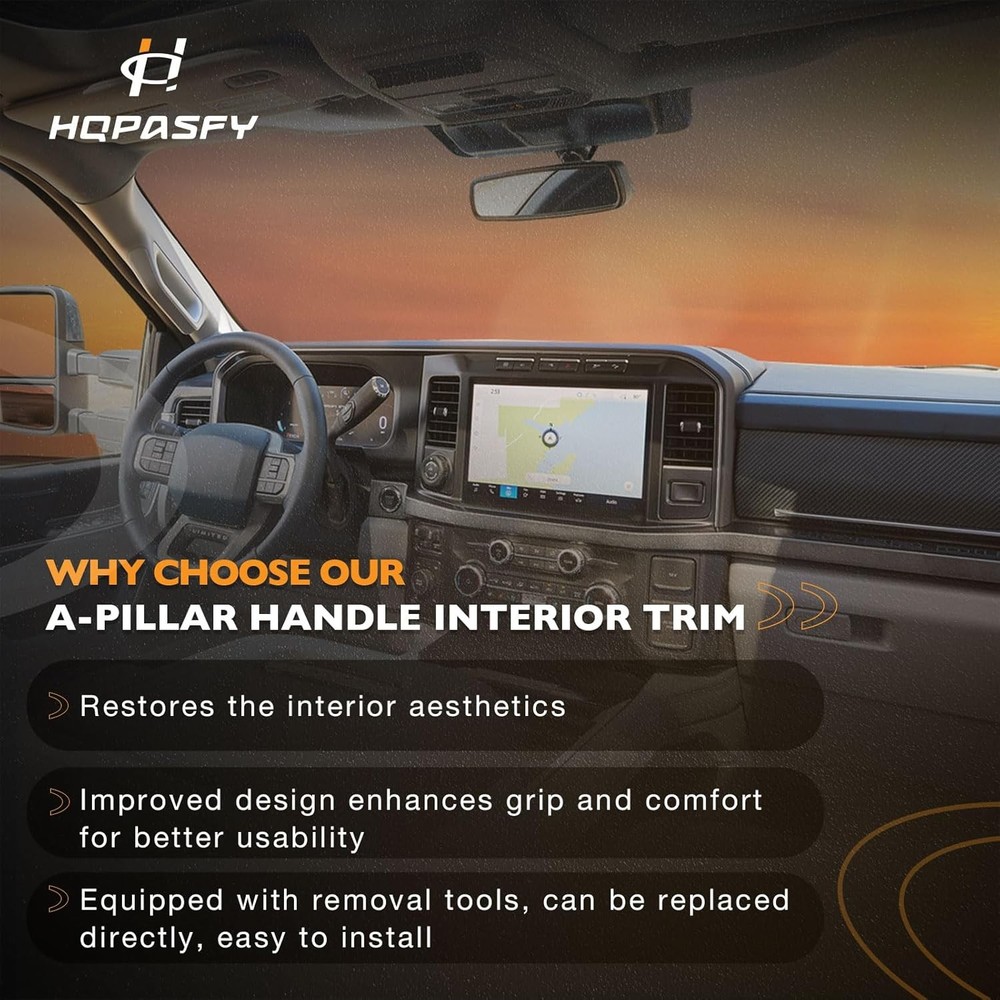 A Pillar Grab Handle Interior Left Right Driver Passenger Side, Beige