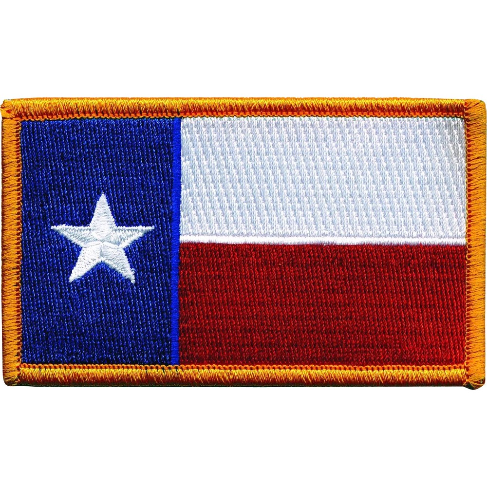 TEXAS FLAG PATCH: Standard, Size 3.5″ x 2"
