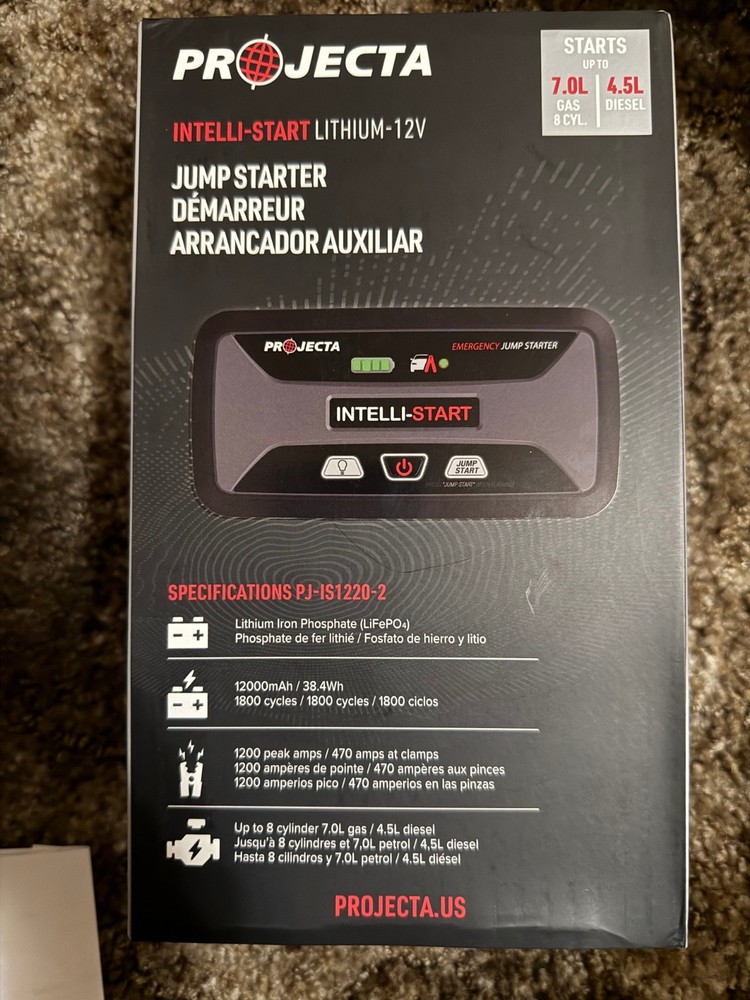 Projecta Intelli-Start 12v Jump Starter