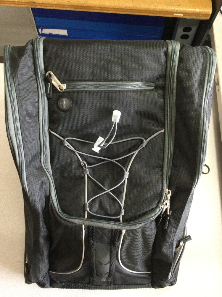 ATHALON EVERYTHING SKI BOOT BAG & BACKPACK - BLACK / GREY